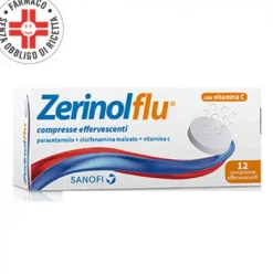 Zerinolflu contro sintomi influenzali e raffreddore 12 compresse