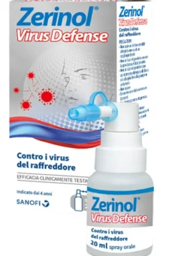 Zerinol Virus Defense contro il raffreddore 20 ml