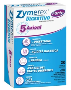 Zymerex Digestivo Forte Integratore Alimentare 20 compresse