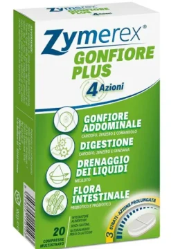 Zymerex Gonfiore Plus Integratore Alimentare 20 compresse