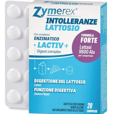 Zymerex per la digestione del lattosio 20 compresse